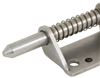 latches 1-1/8 inch wide spring latch for trailer tailgate - 2 hole x stainless steel left hand