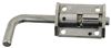 latches 2-7/8 inch long spring latch w/ cover and holdback - 4 hole x 2 stainless steel
