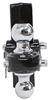 adjustable ball mount class iv 12000 lbs gtw flash solid steel 2-ball - 2 inch hitch 6 drop 7 rise 8k or 12k