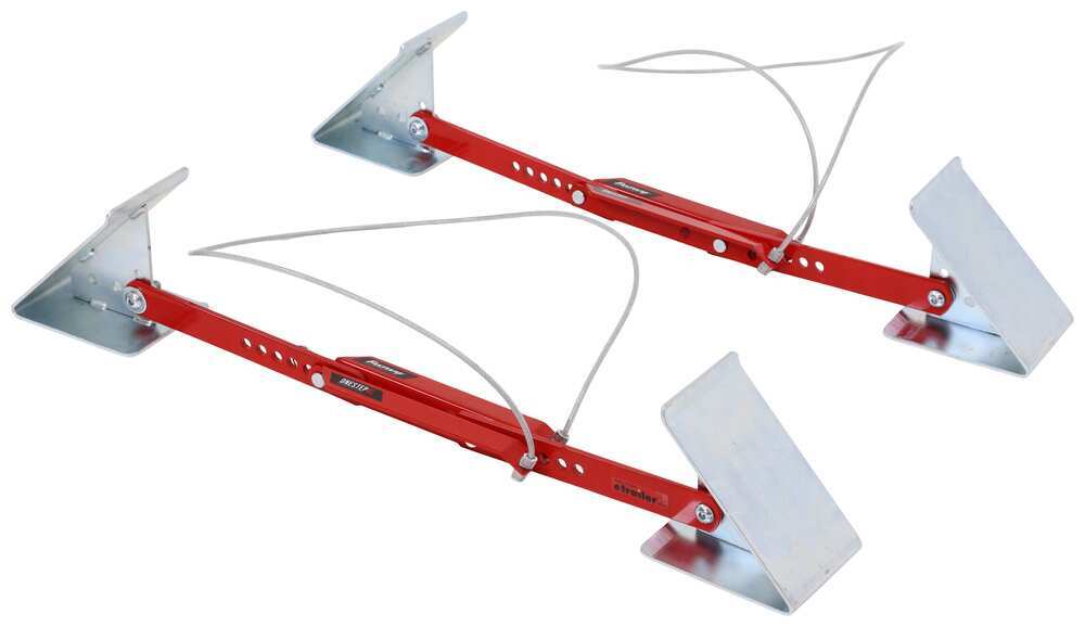Fastway ONEstep XL Wheel Chocks for Tandem Axle Trailers and RVs - 16" to 30" Long - Qty 2 - FA84-00-4150-2