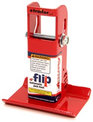 Fastway Flip Automatic Fold-Up Jack Foot for 2-1/4" Jacks - 4" Extension - 1,600 lbs - FA88-00-4500