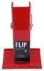 camper jacks trailer jack fastway flip automatic fold-up foot for 2-1/4 inch - 6 extension 1 400 lbs