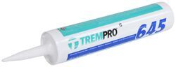 TremPro 645 Silicone All Purpose Sealant for RVs and Trailers - Clear - 10.1 oz Cartridge - Qty 1 - FAS59FR