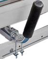 fulton boat guide - galvanized steel construction cushioned rollers 16 inch tall