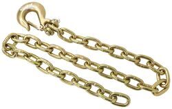 Buyers Products 3/8 x 35 Class 4 Trailer Safety Chain w/ 1 Clevis Hook -  43 Proof Buyers Products Trailer Safety Chains 337BSC3835