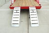 0  loading ramps flint hill goods aluminum car hauler ramp set - 4' x 14-1/2 inch 6 000 lbs