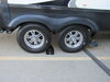 0  wheel chock rv trailer flint hill goods w/ eyebolt - solid rubber