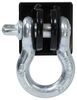 shackle with shank flint hill goods tow strap loop for 2 inch hitch - 10k