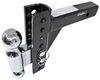 adjustable ball mount 12000 lbs gtw class iv flint hill goods steel kit w 2 hitch balls