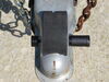 0  latch lock flint hill goods trailer coupler - 2-1/2 inch span blk steel
