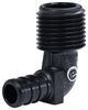 connectors and fittings 1/2 x inch flair-it pexlock 90-degree male elbow fitting - barb mpt