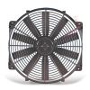 electric fans 12 inch diameter flex-a-lite trimline reversible radiator fan - 24v