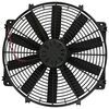 electric fans 16 inch diameter flex-a-lite loboy auxiliary radiator fan - 2 500 cfm pusher