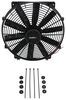 electric fans pusher flex-a-lite 16 inch flex-wave loboy auxiliary fan - 3 000 cfm