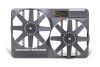 electric fans 13-1/2 inch diameter flex-a-lite direct fit dual radiator fan with shroud - variable speed controller puller