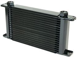 Flex-a-lite Engine Oil Cooler - Plate and Fin - 17-Row - AN Fitting