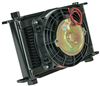 plate-fin cooler flex-a-lite remote mount engine oil and fan - plate fin 300 cfm an fitting