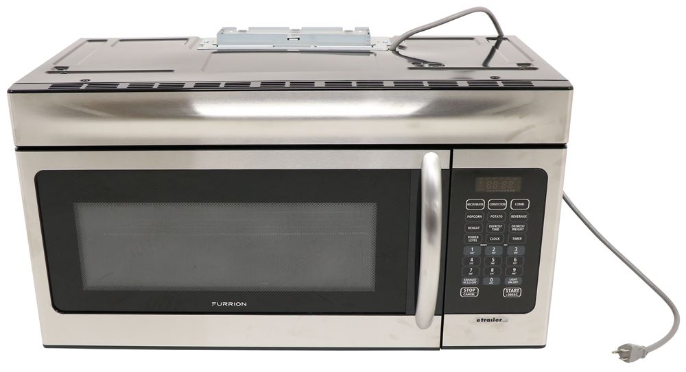 Furrion Over The Range Rv Convection Microwave 1 500 Watts 1 5 Cu Ft Stainless Steel Furrion Rv Microwaves Fmcm15ss