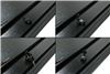 Pace Edwards Full-Metal JackRabbit Retractable Hard Tonneau Cover w Explorer Series Rails - Aluminum Gloss Black 311-FEFA18A44