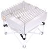 fire pits 12 inch wide fireside outdoor trailblazer with grill grate and heat shield