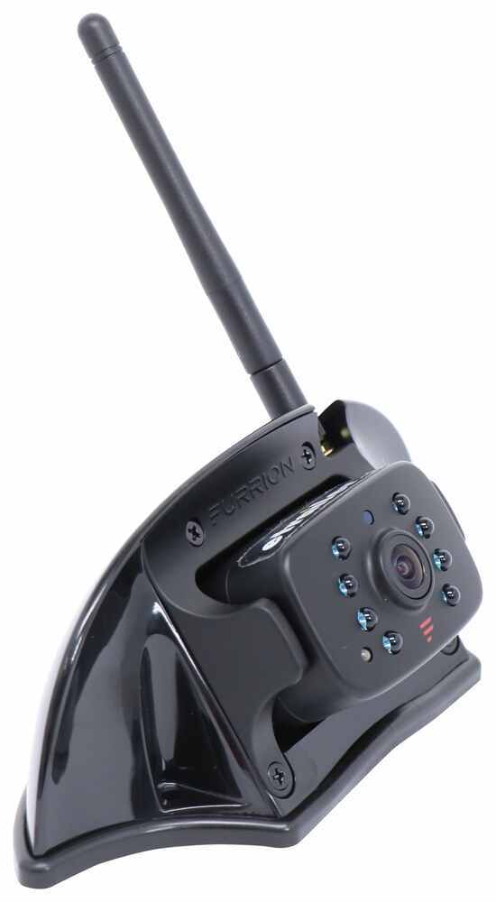 Black Furrion Vision S Sharkfin Rear or Doorway Security Camera with Infrared Night Vision and Wide Viewing Angle FCN48TASF