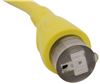 power cord adapter 30 amp male plug furrion marine - 15a female to 30a yellow