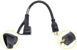 Furrion Marine Power Cord Adapter - 30A Female to 20A Male - Black - FP3120RSB