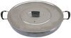cookware non-stick cadac paella pan with lid - 14-3/16 inch diameter
