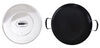 cookware non-stick cadac paella pan with lid - 14-3/16 inch diameter