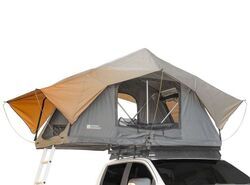 Front Runner Rooftop Tent - 2 Person - 600 lbs - Gray and Tan - FR26RV