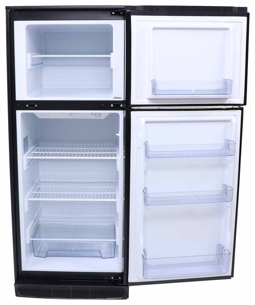 Furrion Arctic RV Refrigerator with Freezer High Gloss Black 10 Cu