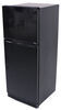 full fridge with freezer 10 cubic feet furrion arctic rv refrigerator - high gloss black cu ft 12 volt