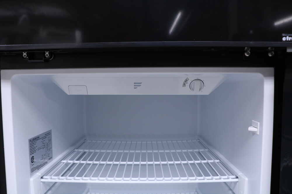 Furrion Arctic RV Refrigerator with Freezer High Gloss Black 10 Cu