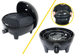 Cadac Citi Chef 40 Portable Propane Grill and Stove - Quick Connect Compatible - 9,200 Btu - FR48EJ