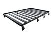 complete roof systems 85l x 58w inch front runner slimline ii platform rack - tall gutter mount full coverage 85-1/4 58