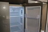 0  full fridge with freezer freestanding in use