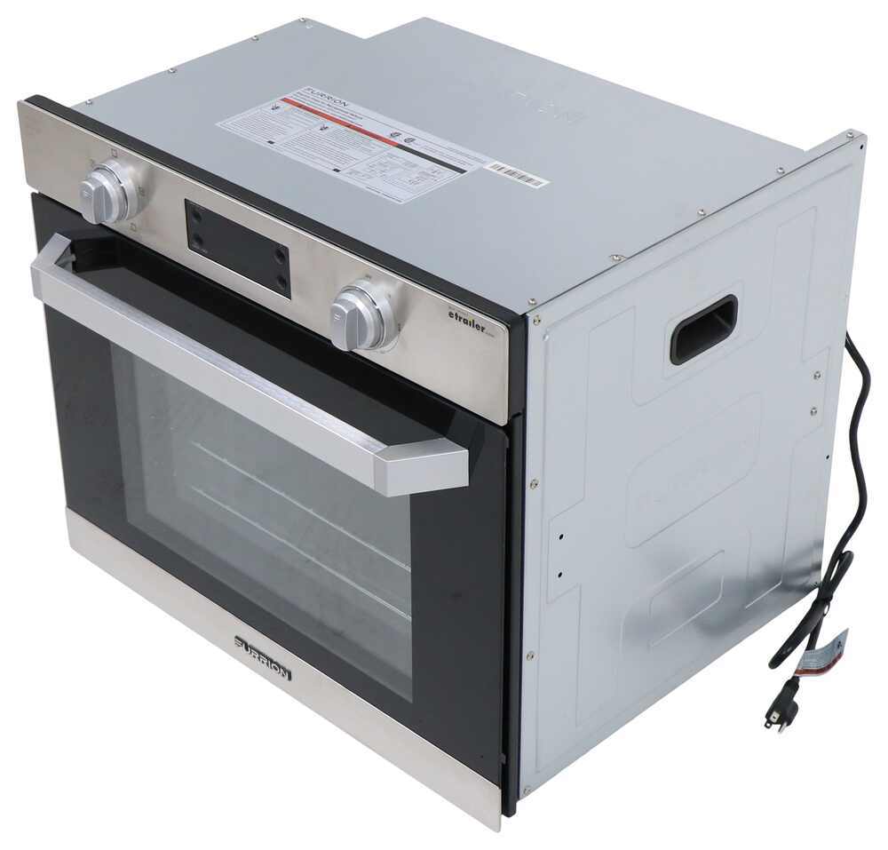 Electric rv stove and outlet oven