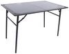 free-standing table 46-5/16l x 29-1/2w inch front runner pro stainless steel camp with under rack storage bracket