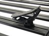 0  kayak paddle board front runner roof rack with tie-downs - saddle style channel mount