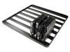 roof rack gas can carriers double jerry holder for front runner platform racks - horizontal mount