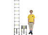 roof rack front runner aluminum telescopic ladder - 9' 6 inch extended 330 lbs