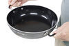 cookware frying pans cadac paella pan with lid - 9-13/16 inch diameter
