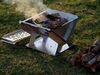 0  fire pits grills 17 inch wide front runner portable grill and pit with carry bag