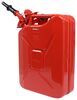 gas can gasoline wavian jerry with spout - 5.3 gallons red