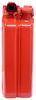 gas can steel wavian jerry with spout - gasoline 5.3 gallons red