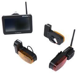 Furrion Vision S Wireless RV Backup Camera System w/ 3 LED Marker Light Cameras - 7" Screen - FR98NR