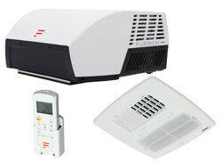 Furrion Chill Cube RV Air Conditioner w Air Distribution Box - Ducted - 18,000 Btu - White - FR99TD