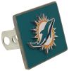 sports standard miami dolphins nfl trailer hitch receiver cover