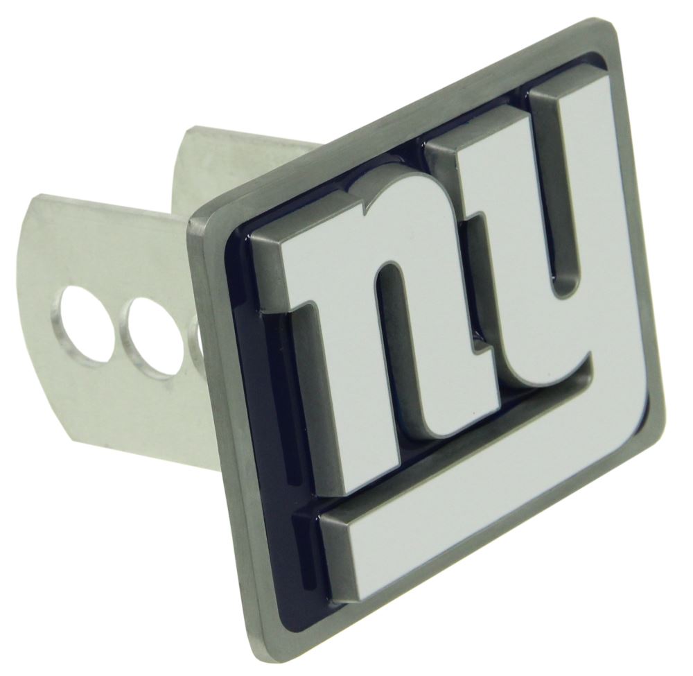 New York Giants NFL Trailer Hitch Cover Siskiyou Hitch Covers FTH090SL Ny Giants Trailer Hitch Cover