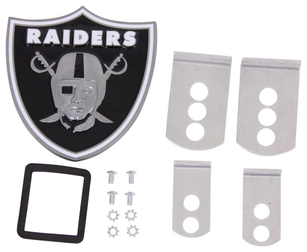 Las Vegas Raiders Shield NFL Trailer Hitch Cover – Auto gifts